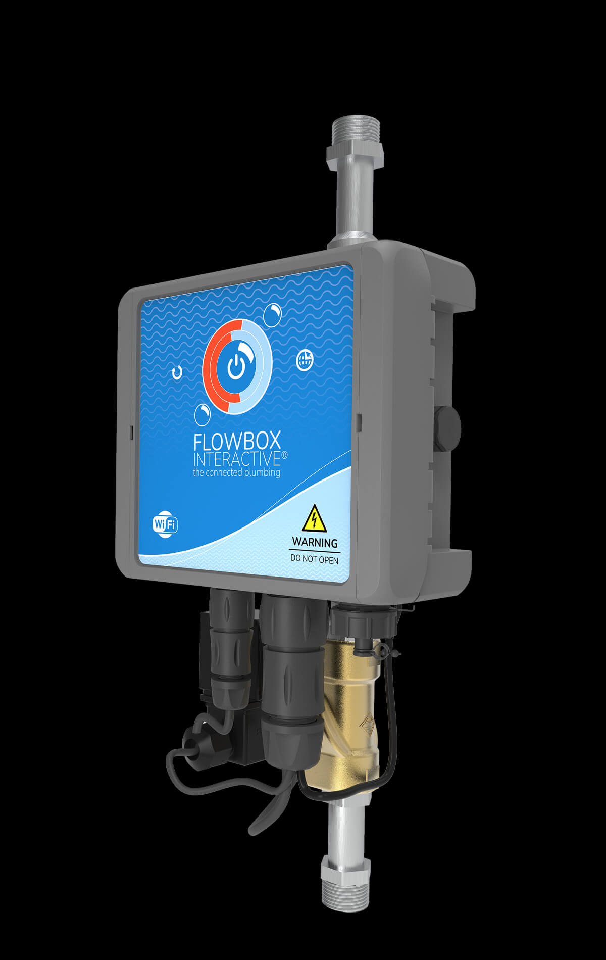 Une Preddictive Flowbox verticale sur fond noir